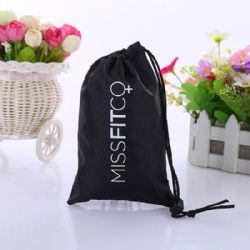 420D polyester drawstring backpack bag