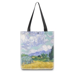 Cotton Oil painting shopping bag